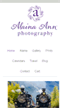 Mobile Screenshot of alainaannphotography.com